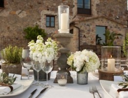 country chic wedding table